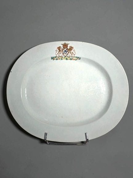 CHINE-Compagnie des Indes
Grand plat de service ov