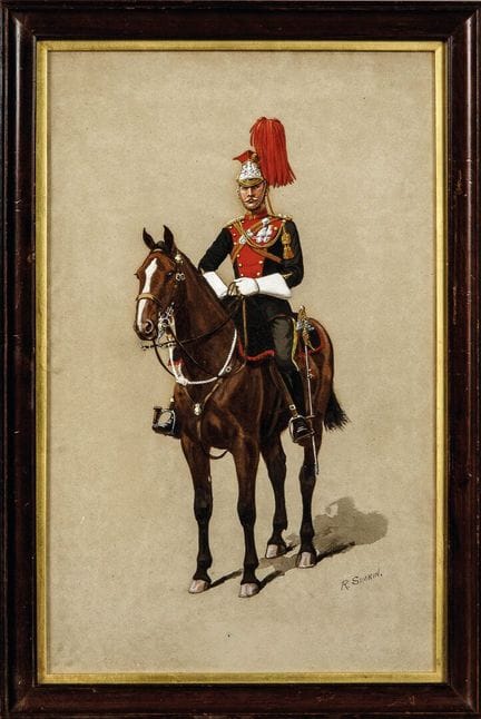 Richard SIMKIN (1840-1926)
"XII Lancers, 1902"
Acq
