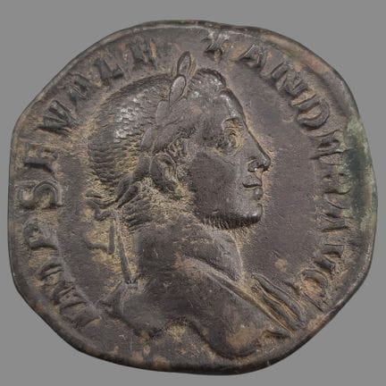Alexandre Severe (222-235)
Sesterce en bronze
Son 