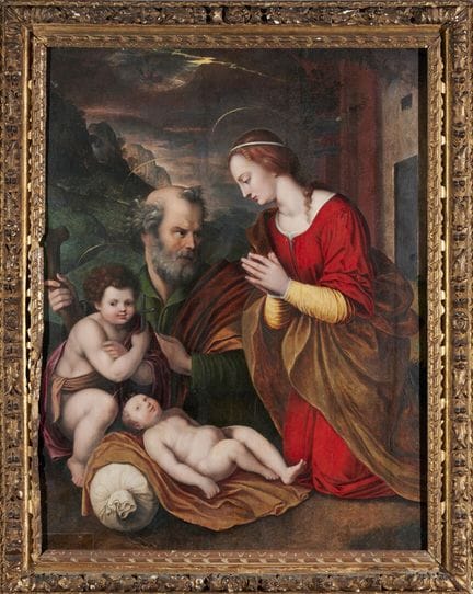 Ecole FLAMANDE vers 1600 (d'après Andrea del Sarto