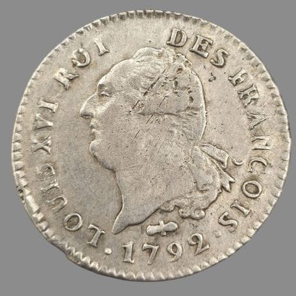 Louis XVI (1774-1793)
30 sols constitutionnels en 