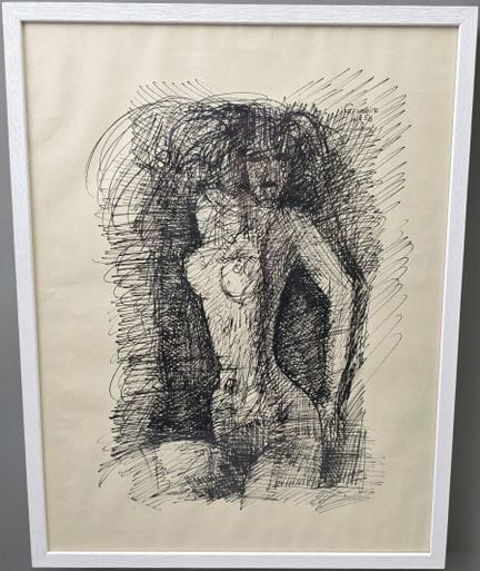 Marcel GROMAIRE (1892-1971)
"Portrait d'une femme 