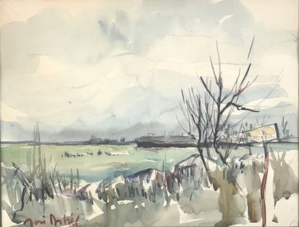 José ASTRIÉ (geb. 1927)
Blick auf eine Winterlands