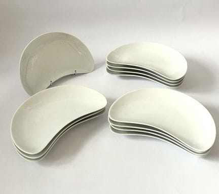 CH. FIELD HAVILAND – LIMOGES
Set aus 12 halbmondfö