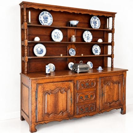 18. JAHRHUNDERT
Bedeutendes Geschirrschrank-Buffet