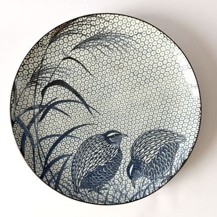 MODERNE JAPANISCHE KUNST
Große, tiefe Porzellansch