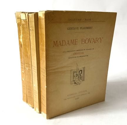 Gustave FLAUBERT (1821-1880)
Lote de cuatro obras: