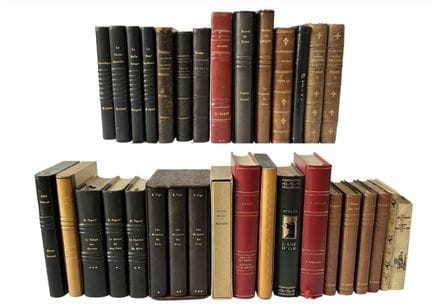 LITERATURA 
Lote compuesto por 33 obras: 
- Obras 