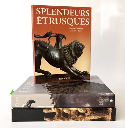 ARTES - ETRUSCOS
Conjunto de tres obras:
- «Los et