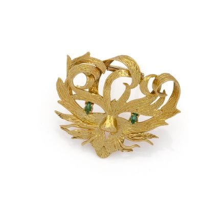 HERMÈS PARIS
BROCHE MISTIGRI en or jaune 18K (750/