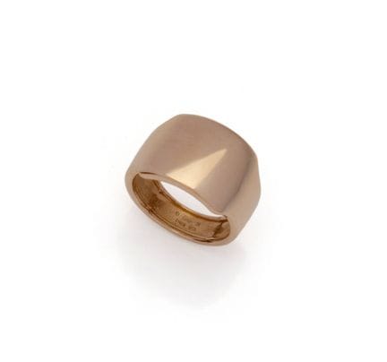 CARTIER, vers 2000
BAGUE SANTOS en or rose 18K (75