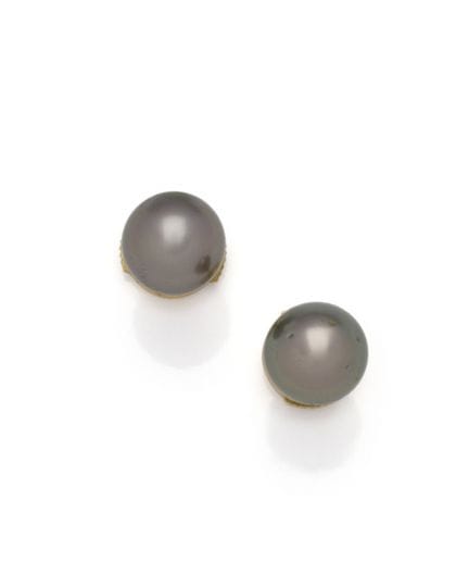 PAAR OHRRINGE aus 18 Karat Gelbgold (750/1000), ve