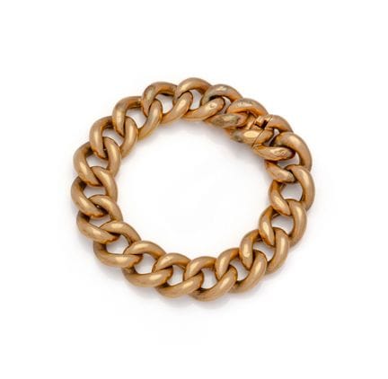 BRACCIALE A MAGLIE in oro rosa 18 carati (750/1000