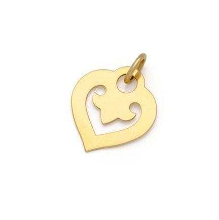 OJ PERRIN
PENDENTIF COEUR DE LEGENDE en or jaune 1