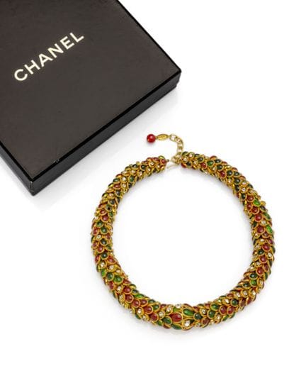 CHANEL, ca. Frühjahr/Sommer 1991, von Gripoix
Hals