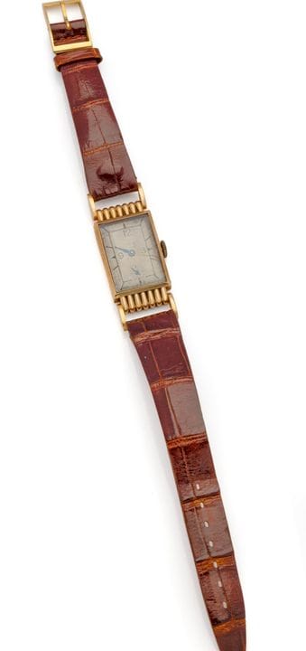 ANONYM
Armbanduhr aus 18 Karat Gold (750 Tausendst