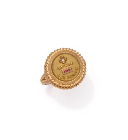 ANELLO in oro giallo 18 carati (750/1000) imprezio