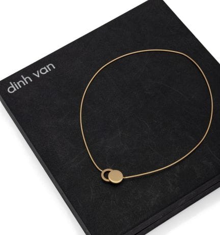DINH VAN
COLLIER OMBRE DE LUNE en or jaune 18K (75