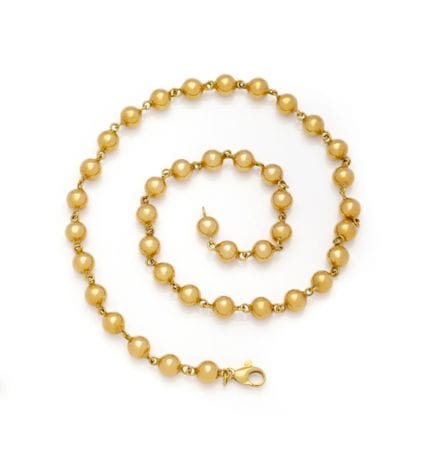 MARSEILLER HALSKETTE aus 18 Karat Gelbgold (750/10