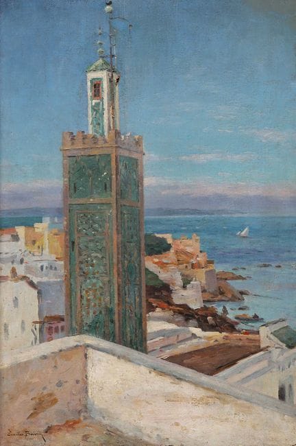 Emile BOIVIN (1846-1920)
The Minaret
Oil on canvas