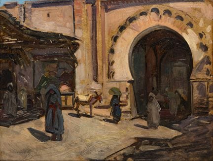 Jacques MAJORELLE (1886–1962)
Marrakech, 1919
Oil 