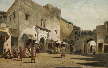 Emilio SIVILLA TORRES (1845–1894)
Tangier
Oil on c