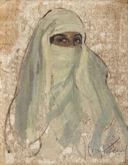 José CRUZ HERRERA (1890–1972)
Woman with a Veil 
O