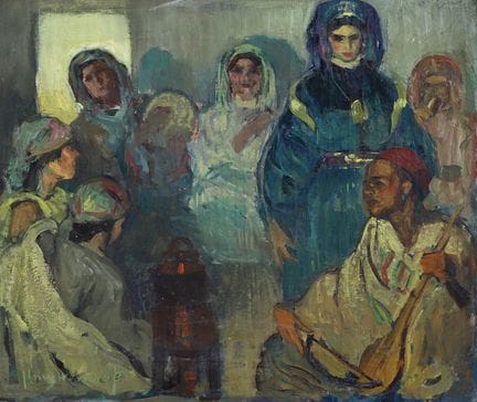 José CRUZ HERRERA (1890-1972)
The concert. Circa 1