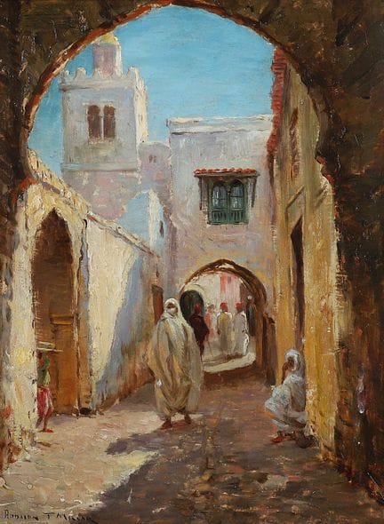 Addison Thomas MILLAR (1860-1913)
An Oriental Stre