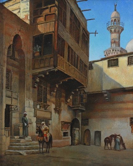 Vincent G. STIEPEVICH (1841-1910)
"Arabian Court Y