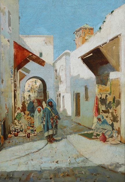 José NAVARRO LLORENS (1804-1884)
In the streets of