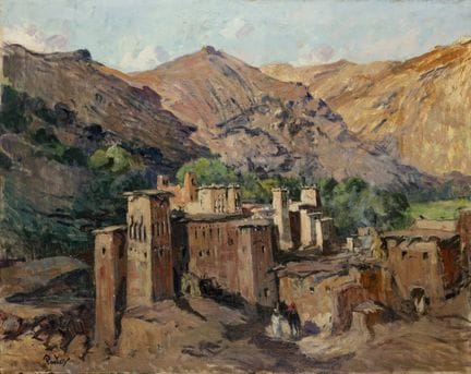 Henri Jean PONTOY (1888–1968)
Casbah in the Atlas 