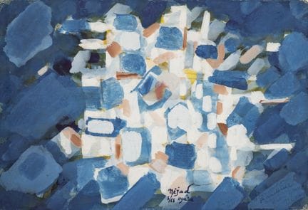 Nejad DEVRIM (1923–1995)
Composition, 1968
Gouache