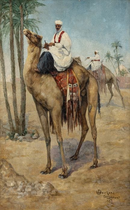 Émile DECKERS (1885–1968)
Touggourt
Oil on canvas
