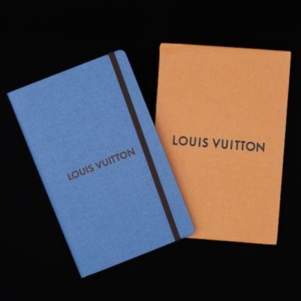 LOUIS VUITTON 
Notebook, "Jane MM" model, indigo b