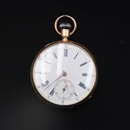 LEROY &amp; FILS
Pocket watch, case and clasp in 1