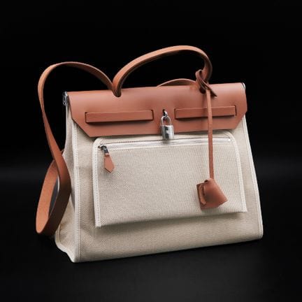 In stile HERMES, modello "Herbag Zip 31"
Borsa a m