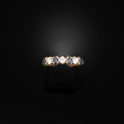 Anello in oro giallo 18 carati (750°/°°), imprezio