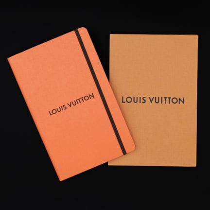 LOUIS VUITTON 
Notebook, "Jane MM" model, orange f