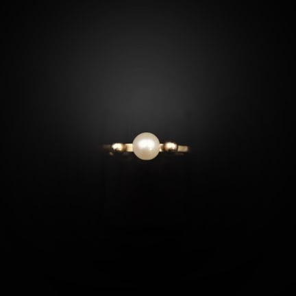 Anello con montatura in oro giallo 18 carati (750°