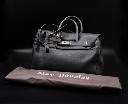 MAC DOUGLAS
Borsa a mano in pelle martellata color