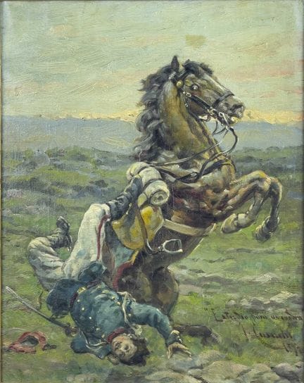 JOSEP CUSACHS I CUSACHS (1851–1908)
Soldier fallin