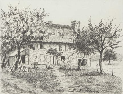 PAUL EMILE PISSARRO (1884-1972)
La Chaumière
signé