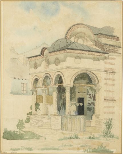 STANLEY J. CLAPHAM, 20ÈME SIÈCLE
Cozia Monastery, 
