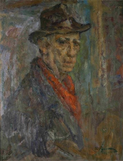 DAVID RUBINSTEIN (1902-1993)
Retrato de un hombre 
