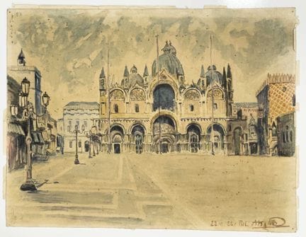 ARTISTE RUSSE INCONNU, DÉBUT 20ÈME SIÈCLE
San Marc
