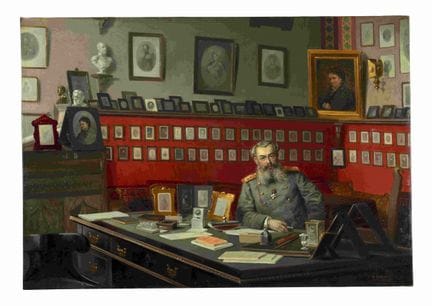 PETR KOLCHIN (1838 – VERS 1890)
Portrait du généra