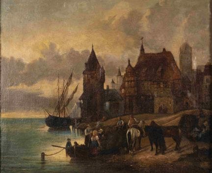 ECOLE FLAMANDE, 19EME SIECLE ATTRIBUÉ À WILHELM AL