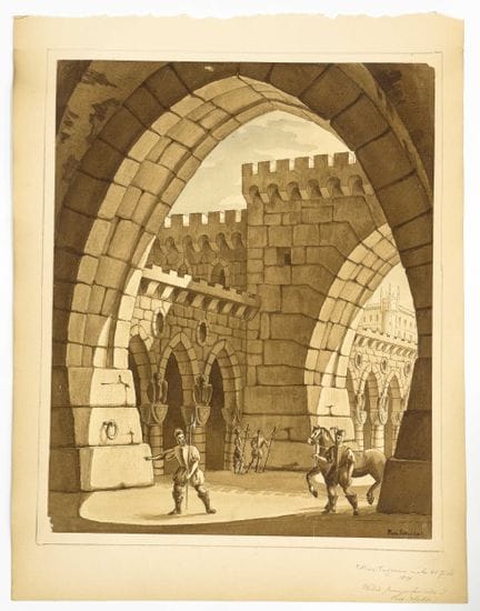 PIETRO SALTINI (1839-1908) (?)
Medieval scene
encr