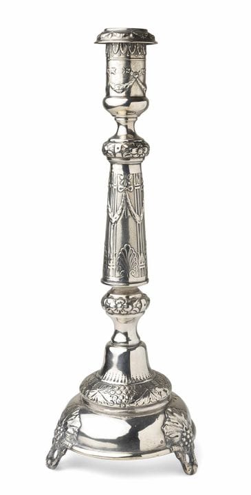 CANDELABRO DE PLATA DE MOSZEK PRINCENTHAL PARA EL 
